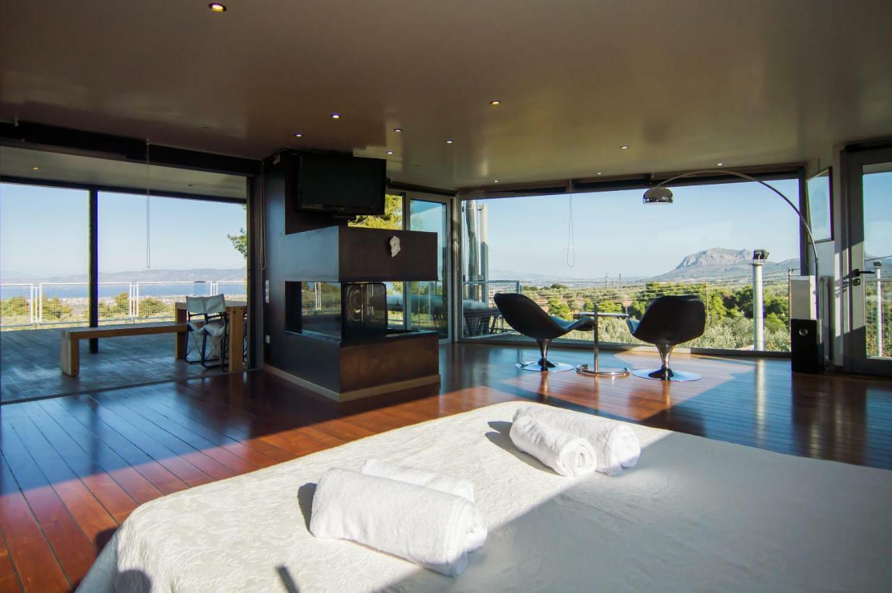 Country Villa Peloponnese With Tennis Court And Pool Ζευγολατιό Εξωτερικό φωτογραφία