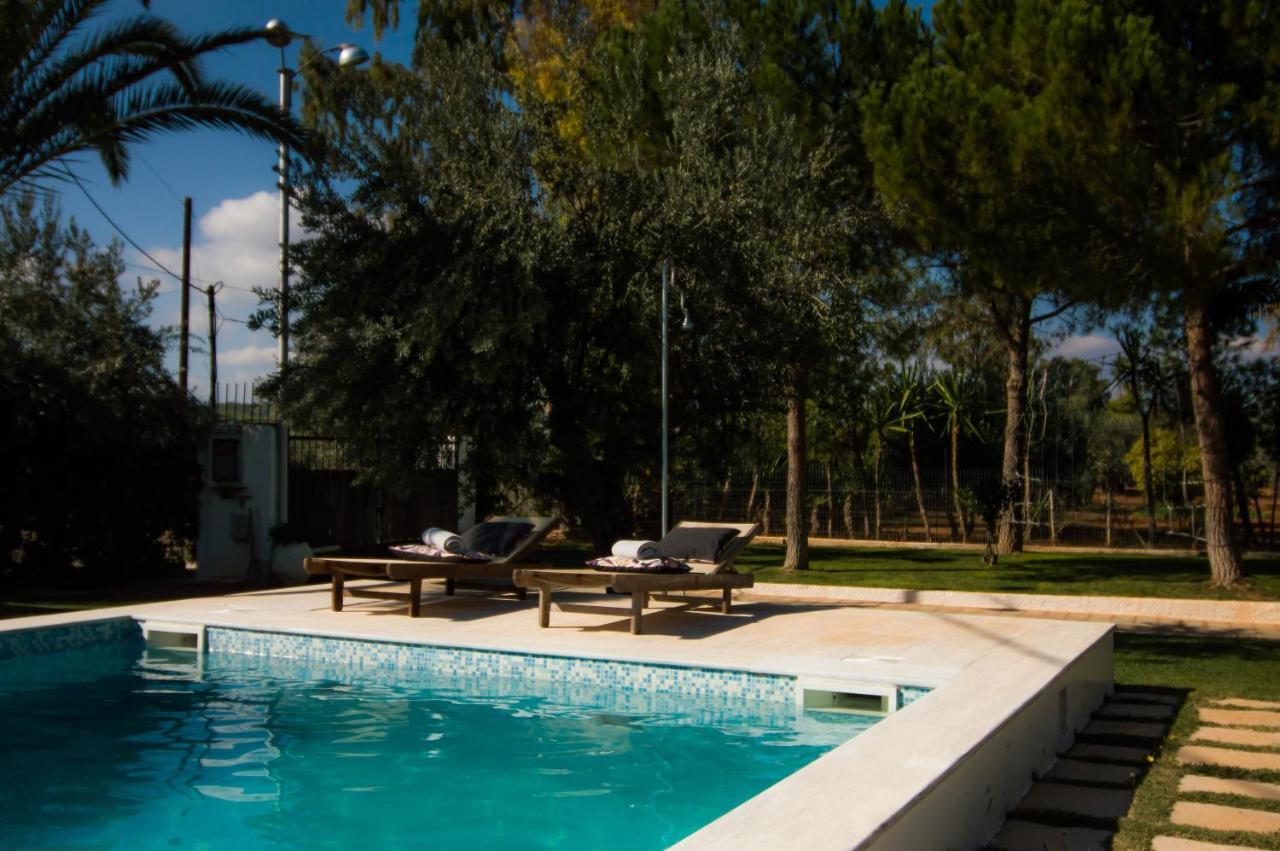 Country Villa Peloponnese With Tennis Court And Pool Ζευγολατιό Εξωτερικό φωτογραφία